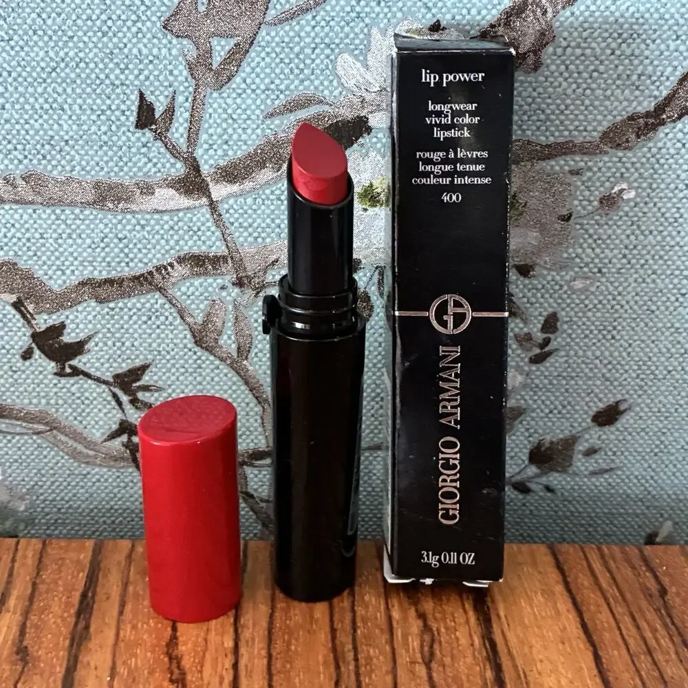 Giorgio Armani Lip Power Longwear Vivid Color Lipstick 400 3.1g/0.11oz.